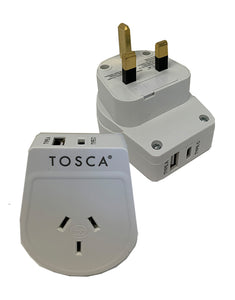 TOSCA OB ADAPT USB A&C - UK&HK